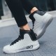 Men High Top Wearable Breathable Casual Sport Basketball Sneakers Men High Top Wearable Breathable Casual Sport Basketball Sneakers