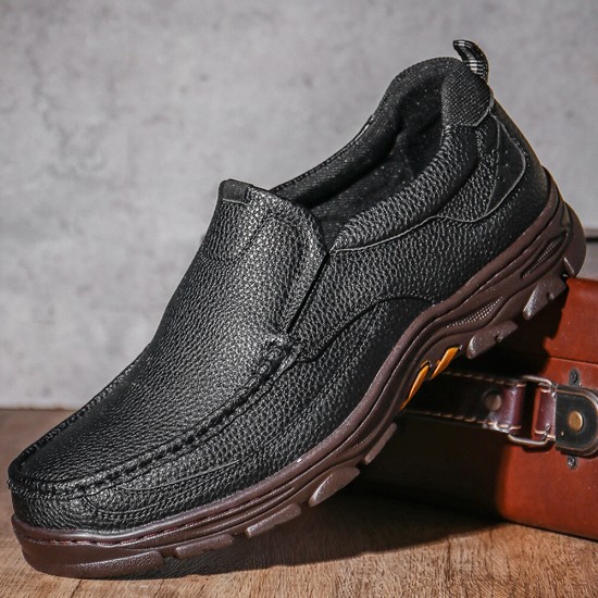 Menico Men Outdoor Sport Cowhide Leather Slip Resistant Soft Hiking Shoes Menico Men Outdoor Sport Cowhide Leather Slip Resistant Soft Hiking Shoes