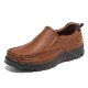 Menico Men Outdoor Sport Cowhide Leather Slip Resistant Soft Hiking Shoes Menico Men Outdoor Sport Cowhide Leather Slip Resistant Soft Hiking Shoes