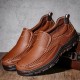 Menico Men Outdoor Sport Cowhide Leather Slip Resistant Soft Hiking Shoes Menico Men Outdoor Sport Cowhide Leather Slip Resistant Soft Hiking Shoes