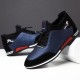Men Sport Tight Stitched Leather Comfy Slip Resistant Business Casual Shoes Men Sport Tight Stitched Leather Comfy Slip Resistant Business Casual Shoes
