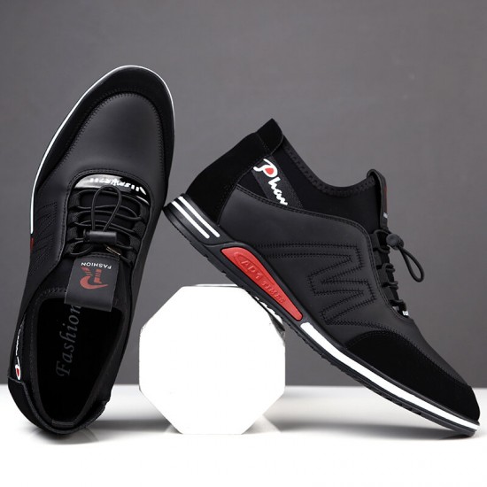 Men Sport Tight Stitched Leather Comfy Slip Resistant Business Casual Shoes Men Sport Tight Stitched Leather Comfy Slip Resistant Business Casual Shoes