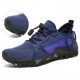 Men Outdoor Breatahble Knitted Fabric Comfy Non Slip Soft Easy Elastic Lace Up Sneakers Men Outdoor Breatahble Knitted Fabric Comfy Non Slip Soft Easy Elastic Lace Up Sneakers