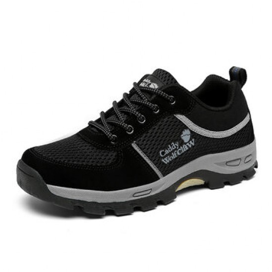 Men Mesh Breathable Slip Resistant Outdoor Climbing Shoes Men Mesh Breathable Slip Resistant Outdoor Climbing Shoes