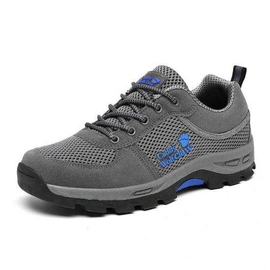 Men Mesh Breathable Slip Resistant Outdoor Climbing Shoes Men Mesh Breathable Slip Resistant Outdoor Climbing Shoes
