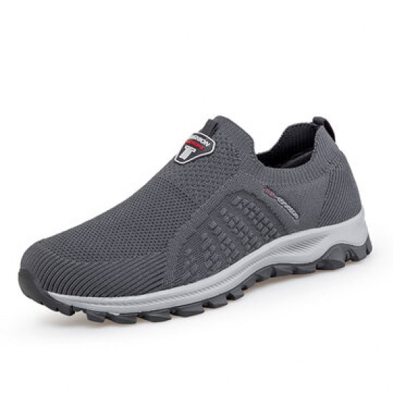 Men Mesh Breathable Lightweight Slip On Comforty Casual Walking Shoes Men Mesh Breathable Lightweight Slip On Comforty Casual Walking Shoes