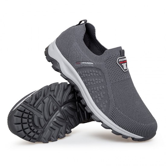 Men Mesh Breathable Lightweight Slip On Comforty Casual Walking Shoes Men Mesh Breathable Lightweight Slip On Comforty Casual Walking Shoes