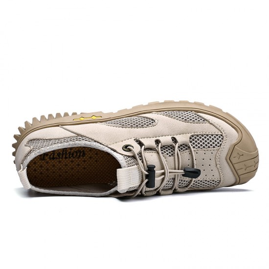 Men Mesh Breathable Hollow Out Hand Stitching Soft Bottom Non Slip Casual Sports Shoes Men Mesh Breathable Hollow Out Hand Stitching Soft Bottom Non Slip Casual Sports Shoes