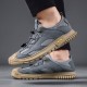 Men Mesh Breathable Hollow Out Hand Stitching Soft Bottom Non Slip Casual Sports Shoes Men Mesh Breathable Hollow Out Hand Stitching Soft Bottom Non Slip Casual Sports Shoes
