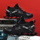 Men Breathable Fabric Comfy Blade Sole Non Slip Lace Up Running Casual Sports Shoes Men Breathable Fabric Comfy Blade Sole Non Slip Lace Up Running Casual Sports Shoes