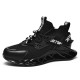 Men Breathable Fabric Comfy Blade Sole Non Slip Lace Up Running Casual Sports Shoes Men Breathable Fabric Comfy Blade Sole Non Slip Lace Up Running Casual Sports Shoes