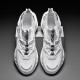 Men Breathable Fabric Comfy Blade Sole Non Slip Lace Up Running Casual Sports Shoes Men Breathable Fabric Comfy Blade Sole Non Slip Lace Up Running Casual Sports Shoes