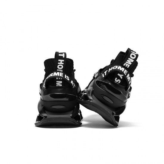 Men Breathable Fabric Soft Blade Thick Sole Non Slip Lace Up Comfy Sports Casual Shoes Men Breathable Fabric Soft Blade Thick Sole Non Slip Lace Up Comfy Sports Casual Shoes