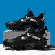 Men Breathable Fabric Soft Blade Thick Sole Non Slip Lace Up Comfy Sports Casual Shoes Men Breathable Fabric Soft Blade Thick Sole Non Slip Lace Up Comfy Sports Casual Shoes