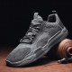 Men Genuine Leather Breathable Mesh Comfy Bottom Non Slip Casual Running Shoes Men Genuine Leather Breathable Mesh Comfy Bottom Non Slip Casual Running Shoes