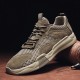 Men Genuine Leather Breathable Mesh Comfy Bottom Non Slip Casual Running Shoes Men Genuine Leather Breathable Mesh Comfy Bottom Non Slip Casual Running Shoes