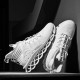 Men Breathable Fabric Soft Blade Sole Non Slip Lace Up Casual Sports Shoes Men Breathable Fabric Soft Blade Sole Non Slip Lace Up Casual Sports Shoes