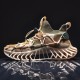 Men Breathable Fabric Comfy Blade Sole Non Slip Elastic Laces Casual Sports Shoes Men Breathable Fabric Comfy Blade Sole Non Slip Elastic Laces Casual Sports Shoes