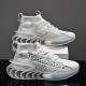 Men Breathable Fabric Soft Blade Sole Non Slip Lace Up Comfy Sports Casual Running Sneakers Men Breathable Fabric Soft Blade Sole Non Slip Lace Up Comfy Sports Casual Running Sneakers