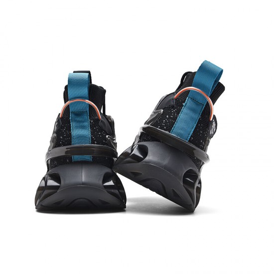 Men Breathable Fabric Soft Blade Sole Non Slip Lace Up Comfy Sports Casual Running Sneakers Men Breathable Fabric Soft Blade Sole Non Slip Lace Up Comfy Sports Casual Running Sneakers