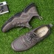Men Leather Breathable Mesh Comfy Fabric Soft Bottom Elastic Band Casual Sports Shoes Men Leather Breathable Mesh Comfy Fabric Soft Bottom Elastic Band Casual Sports Shoes