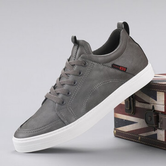 Men Canvas Breathable Soft Bottom Trendy Solid Lace Up Comfy Casual Shoes Men Canvas Breathable Soft Bottom Trendy Solid Lace Up Comfy Casual Shoes
