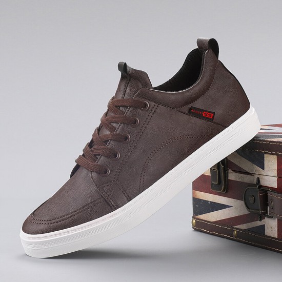 Men Canvas Breathable Soft Bottom Trendy Solid Lace Up Comfy Casual Shoes Men Canvas Breathable Soft Bottom Trendy Solid Lace Up Comfy Casual Shoes