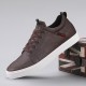 Men Canvas Breathable Soft Bottom Trendy Solid Lace Up Comfy Casual Shoes Men Canvas Breathable Soft Bottom Trendy Solid Lace Up Comfy Casual Shoes