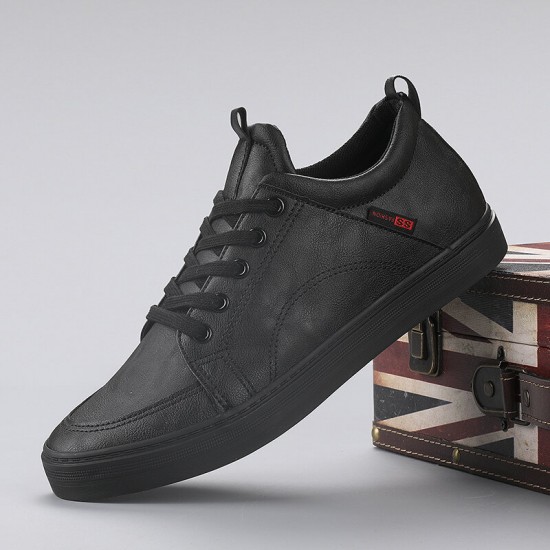 Men Canvas Breathable Soft Bottom Trendy Solid Lace Up Comfy Casual Shoes Men Canvas Breathable Soft Bottom Trendy Solid Lace Up Comfy Casual Shoes
