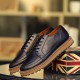 Men Breathable Soft Thick Bottom Vintage Solid Lace Up Comfy Casual Shoes Men Breathable Soft Thick Bottom Vintage Solid Lace Up Comfy Casual Shoes