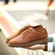 Men Breathable Soft Thick Bottom Vintage Solid Lace Up Comfy Casual Shoes Men Breathable Soft Thick Bottom Vintage Solid Lace Up Comfy Casual Shoes