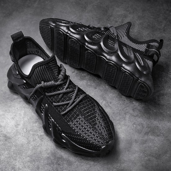 Men Breathable Comfy Fabric Non Slip Fashion Platform Casual Sports Sneakers Men Breathable Comfy Fabric Non Slip Fashion Platform Casual Sports Sneakers