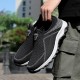 Men Breathable Fabric Comfy Sole Non Slip Casual Running Shoes Men Breathable Fabric Comfy Sole Non Slip Casual Running Shoes
