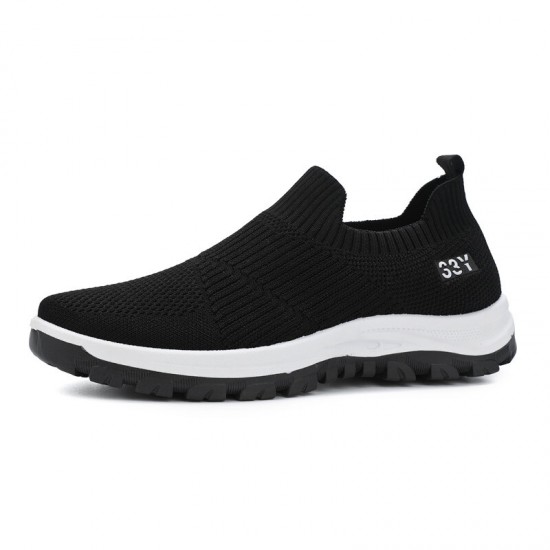Men Breathable Fabric Non Slip Comfy Slip On Casual Walking Shoes Men Breathable Fabric Non Slip Comfy Slip On Casual Walking Shoes