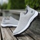 Men Breathable Fabric Non Slip Comfy Slip On Casual Walking Shoes Men Breathable Fabric Non Slip Comfy Slip On Casual Walking Shoes