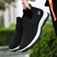 Men Breathable Fabric Non Slip Comfy Slip On Casual Walking Shoes Men Breathable Fabric Non Slip Comfy Slip On Casual Walking Shoes