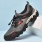 Men Mesh Breathable Non Slip Soft Sole Elastic Laces Outdoor Casual Sports Shoes
