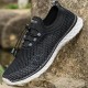 Men Mesh Breathable Non Slip Soft Sole Elastic Laces Outdoor Sports Casual Wading Shoes Men Mesh Breathable Non Slip Soft Sole Elastic Laces Outdoor Sports Casual Wading Shoes