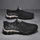Men Hollow Out Breathable Soft Sole Non Slip Comfy Hiking Casual Outdoor Shoes Men Hollow Out Breathable Soft Sole Non Slip Comfy Hiking Casual Outdoor Shoes