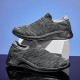 Men Breathable Fabric Soft Sole Non Slip Lace Up Sports Casual Walking Shoes Men Breathable Fabric Soft Sole Non Slip Lace Up Sports Casual Walking Shoes