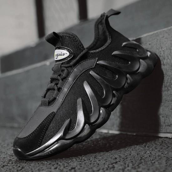 Men Breathable Mesh Comfy Fabric Non Slip Soft Sole Sports Casual Chunky Sneakers Men Breathable Mesh Comfy Fabric Non Slip Soft Sole Sports Casual Chunky Sneakers