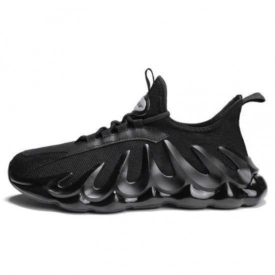Men Breathable Mesh Comfy Fabric Non Slip Soft Sole Sports Casual Chunky Sneakers Men Breathable Mesh Comfy Fabric Non Slip Soft Sole Sports Casual Chunky Sneakers