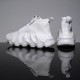 Men Breathable Fabric Soft Sole Non Slip Sports Platform Casual Chunky Sneakers Men Breathable Fabric Soft Sole Non Slip Sports Platform Casual Chunky Sneakers