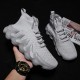 Men Breathable Fabric Soft Sole Non Slip Sports Platform Casual Chunky Sneakers Men Breathable Fabric Soft Sole Non Slip Sports Platform Casual Chunky Sneakers