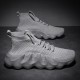 Men Breathable Fabric Soft Sole Non Slip Sports Platform Casual Chunky Sneakers Men Breathable Fabric Soft Sole Non Slip Sports Platform Casual Chunky Sneakers