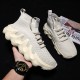 Men Breathable Fabric Soft Sole Non Slip Sports Platform Casual Chunky Sneakers Men Breathable Fabric Soft Sole Non Slip Sports Platform Casual Chunky Sneakers