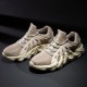 Men Breathable Soft Thick Sole Non Slip Lace Up Comfy Sports Casual Sneakers Men Breathable Soft Thick Sole Non Slip Lace Up Comfy Sports Casual Sneakers