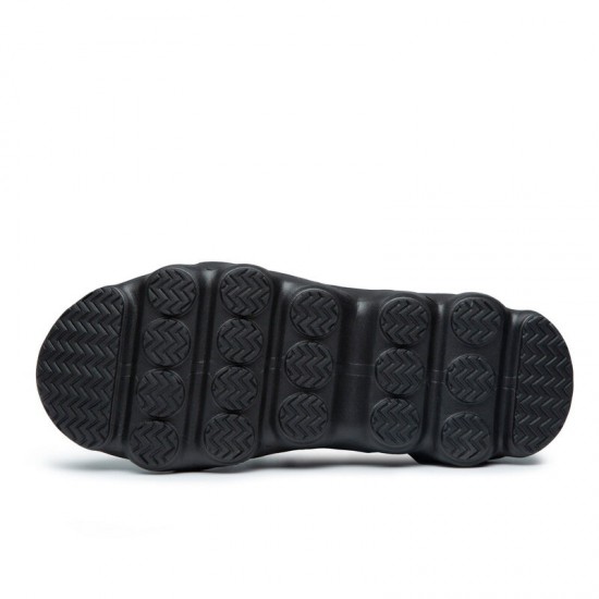 Men Breathable Soft Thick Sole Non Slip Lace Up Comfy Sports Casual Sneakers Men Breathable Soft Thick Sole Non Slip Lace Up Comfy Sports Casual Sneakers