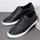 Men Breathable Soft Thick Bottom Vintage Solid Lace Up Comfy Casual Shoes Men Breathable Soft Thick Bottom Vintage Solid Lace Up Comfy Casual Shoes