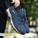 Men Mesh Breathable Soft Sole Non Slip Lace Up Outdoor Hiking Casual Sports Shoes Men Mesh Breathable Soft Sole Non Slip Lace Up Outdoor Hiking Casual Sports Shoes